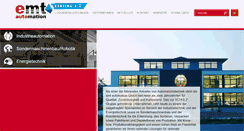 Desktop Screenshot of emteam.de